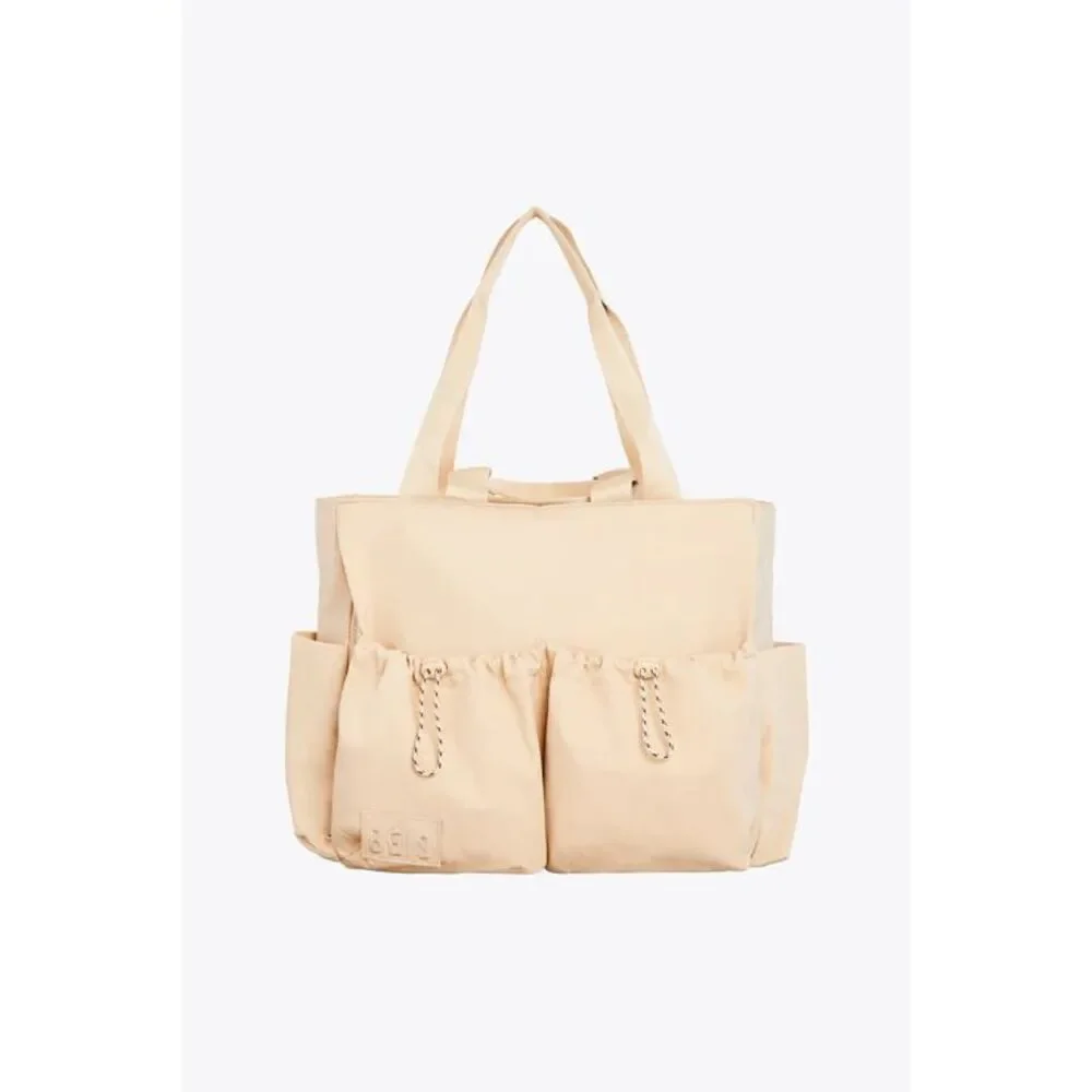 NWT Beis Sports Carryall Tote Duffle in Beige - Picture 1 of 8